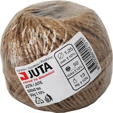 Motouz jutový 50g hnědý